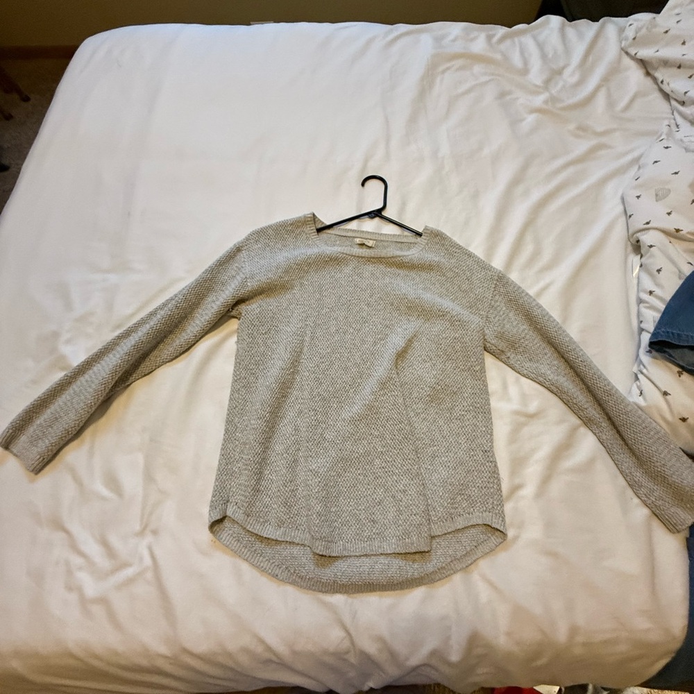 Fat Face Cream Textured Knit Sweater